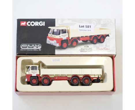 Manufacturer  - Corgi | Description - Guy Invincible 8 Wheel Dropside - Dawsons Fargo | Stock Code - 29401 | Model Condition 