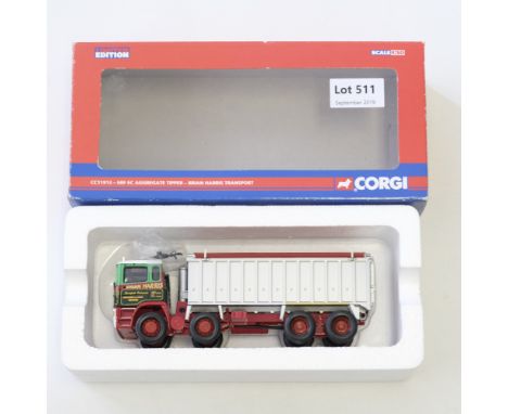 Manufacturer  - Corgi | Description - ERF EC Aggregate Tipper - Brian Harris Transport | Stock Code - CC11913 | Model Conditi