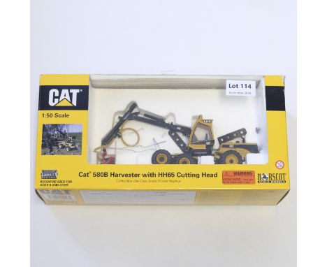 Manufacturer  - Norscott | Description - CAT 580B Harvester With HH65 Cutting Head | Stock Code - 55123 | Model Condition - 4
