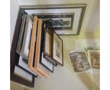 A collection of pictures and prints