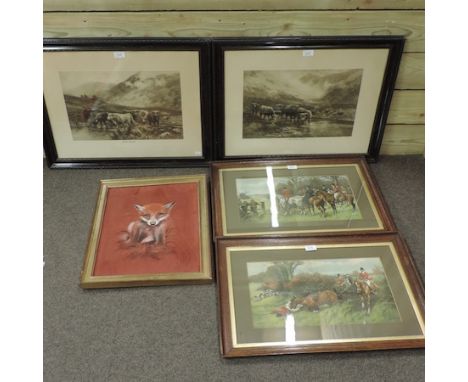 A collection of early 20th century prints