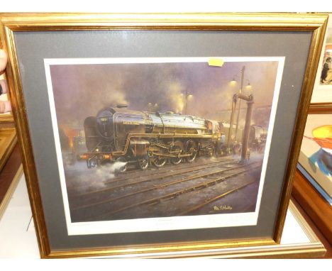 L. M. Sherman - Spring break up, lithograph, signed, titled and numbered 75/300 in pencil to the margin; together with two ra