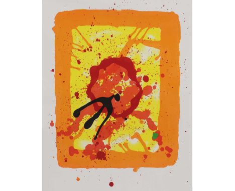 *John Hoyland RA (1934-2011) Curwen 50th Anniversary Print, 2008 lithograph in colours, printer's proof from the Curwen Studi