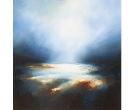 *Paul Bennett (b.1975) 'The Solitary Blue' signed 'Paul Bennett' l.r., and signed, inscribed as titled and dated '2018' 100 x