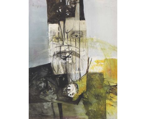 20th Century School 'Farouk I of Egypt' signed indistinctly u.r., inscribed and dated 'Cairo 1963' u.r., oil on canvas 80 x 5