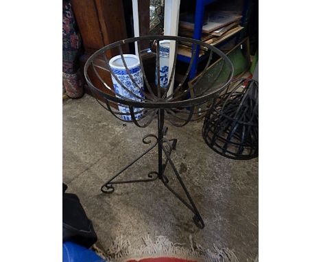 Wrought Iron Planter