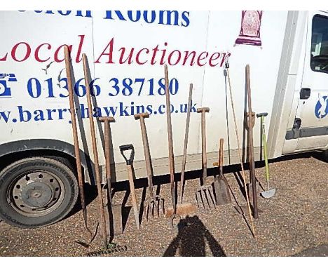 Assorted Garden Tools from House Clearance