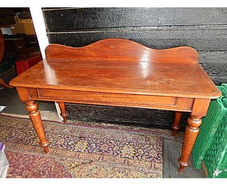 Victorian console table 54" wide 32" high