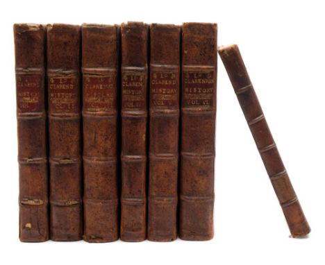 CLARENDON, Edward Earl of - The History of the Rebellion and Civil Wars in England, Begun in the Year 1641 : 3 vols in 5, eng