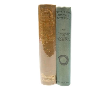 RACKHAM, Arthur - The Ingoldsby Legends : 24 mounted colour plates, org. green pictorial gilt cloth, 4to, J. M. Dent & Co, fi