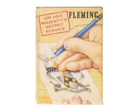 FLEMING, Ian - On Her Majesty's Secret Service : org. cloth in edge worn d/w, 8vo, first edition, 1963.