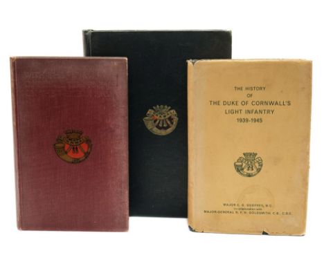 WYRALL, Everard - The History of the Duke of Cornwall's Light Infantry 1914-1919 : illust inc maps, org. cloth, stout 4to, 19