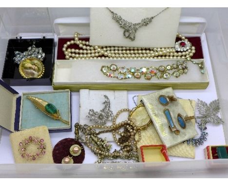 Vintage costume jewellery