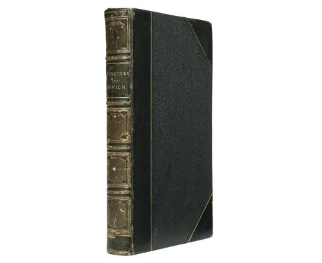 Bewick (Thomas). Vignettes, Newcastle: printed by Edward Walker, 1827, title with wood-engraved vignette, 240 wood-engraved v