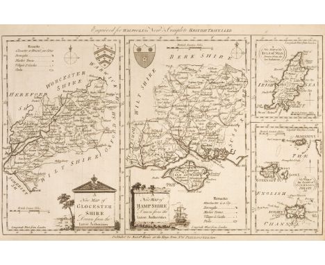 Walpoole (George Augustus). The New British Traveller; or, a complete modern universal display of Great-Britain and Ireland, 