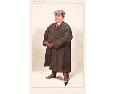 * Vanity Fair. A collection of 45 caricatures, late 19th &amp; early 20th century, lithographs of politicians, literary figur