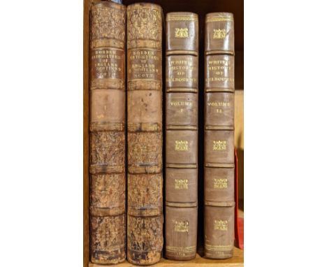 Scott (Walter). The Border Antiquities of England and Scotland, 2 volumes, London: Longman, Hurst, Rees, Orme, et al., 1814, 