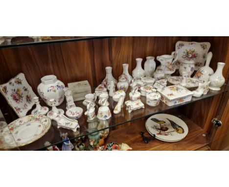 One Shelf of Hammersley Porcelain and China