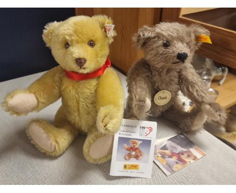 Pair of Steiff Teddy Bear Toys w/tags