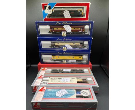 Seven OO gauge Lima Diesel Locomotives, each boxed and Tested Runners, Three Limited Editions(3000g)Lima 205185A4 Class 33 #3