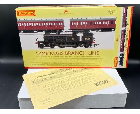 Hornby R3398 Lyme Regis Branch Line Train Pack - Limited Edition(750g)Includes:-BR (Early) Adams Radial '30583' (Not tested s