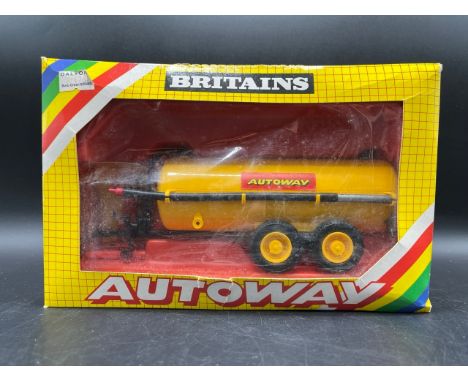 Britains Autoway 9842 Liquid Tanker(250g)Appears undisturbed from packagingBox showing shelf/storage wear - Condition - Model