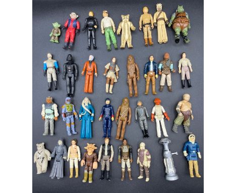 Vintage Star Wars Figures Bundle 5 Circa 1980s. (31). 700g. Includes Yoda.See Photos for all figures. - Condition - Poor/Fair