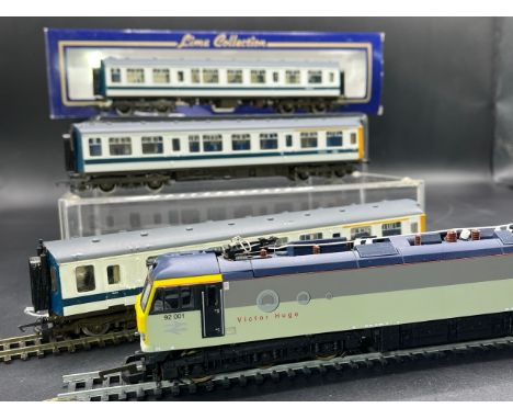Non-runner OO gauge Lima 'Victor Hugo' Electric Loco and Hornby Class 110 3 car DMU(1000g)Lima L204855 Class 92 Electric 9200