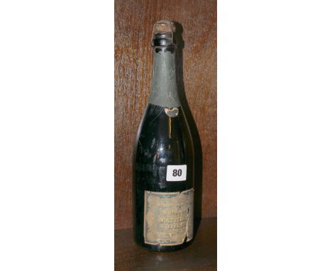 Vintage bottle of Moet & Chandon Epernay Champagne