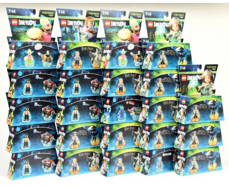Lego Dimension Fun packs to include Harry potter 71348 x 5, The Lego Movie 71214, Fantastic beasts 71257 x 6, DC Comics 71240