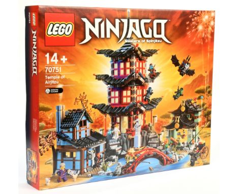 Lego 70751 Ninjago Masters of Spinjitzu Temple of Airjitzu, within Near Mint sealed packaging with additional sealed bag 3029