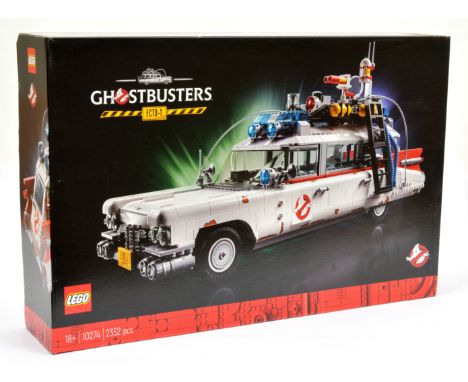 Lego 10274 Ghostbusters Ecto-1 within Excellent Plus sealed packaging (light crease at rear edge).