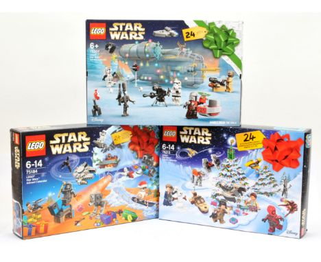 Lego Star Wars advent calendars x 3 set numbers 75213, 75184, 75307. All are Near Mint to Mint.&nbsp;