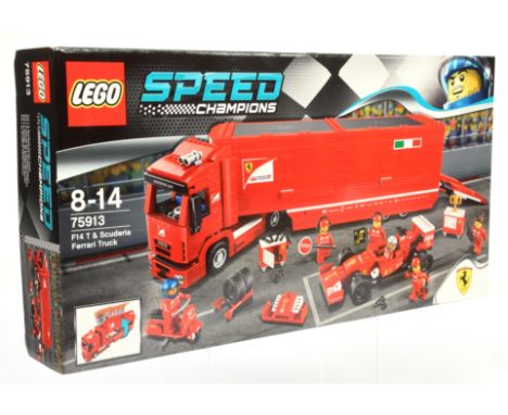 Lego Speed Champion 75913 F14 T &amp; Scuderia Ferrari Truck, within Near Mint sealed packaging.