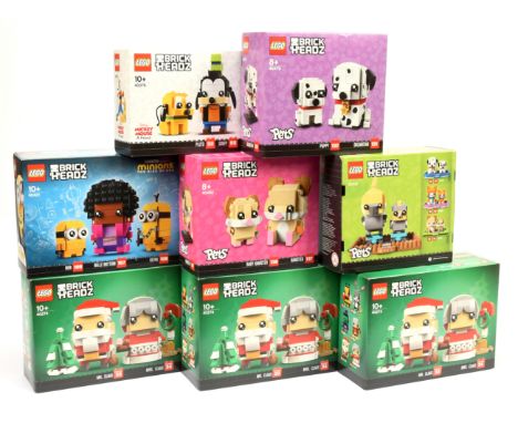 Lego Brick Headz set to include Minions The Rise of Gru Bob 109, Belle Bottom 107, Kevin 108, Pets Cockatiel 135 and Chick 13