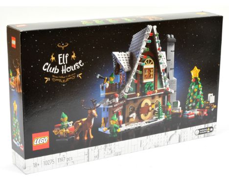 Lego 10275 Winter Village Collection - Elf Club House - within Near Mint packaging.