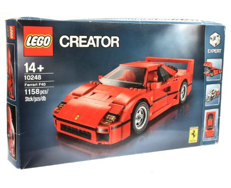 Lego Creator set number 10248 Ferrari F40, Within Fair sealed box (de-lamination to card).