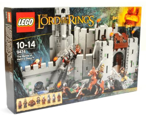 Lego 9474 The Lord Of The Rings - The Battle Of Helm's Deep - within Near Mint sealed packaging.