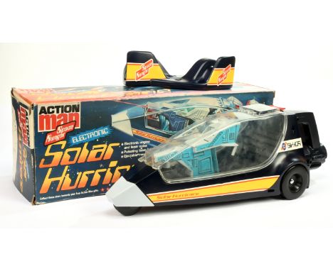 Palitoy Action Man Vintage 34749 Space Ranger Electronic Solar Hurricane Space Vehicle, appears complete not assembled Labels