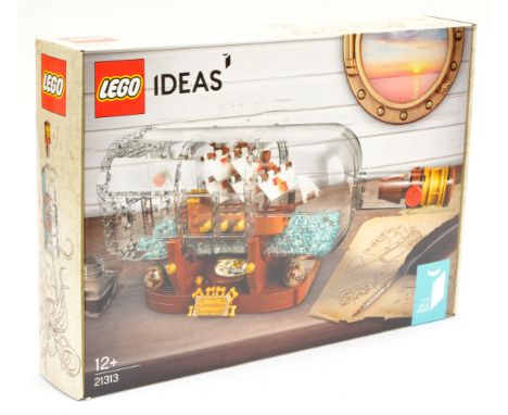 Lego Ideas 21313 Ship In A Bottle, within Near Mint sealed packaging.