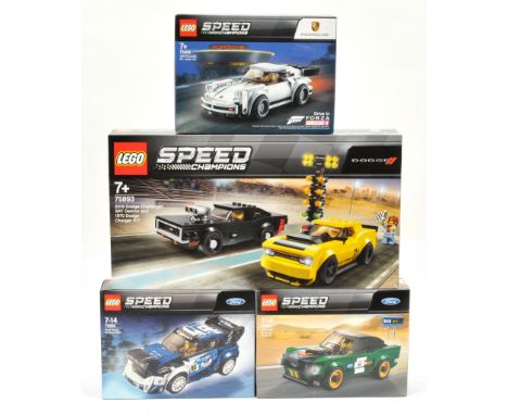 Lego speed champions sets to include 75893 2018 Dodge Challenger SRT Demon and 1970 Dodge charger R/T, 75895 1974 Porsche 911