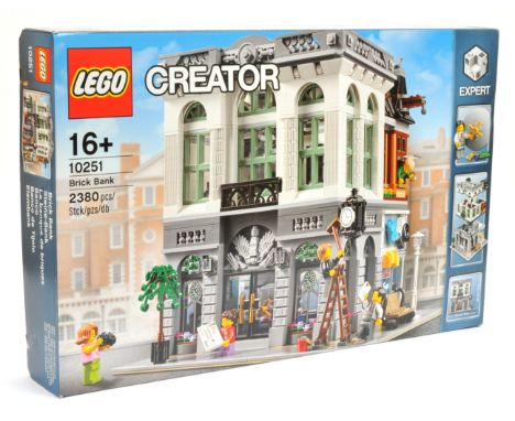 Lego Creator 10251 Brick Bank - Modular Buildings Series within Excellent Plus sealed packaging (some light creasing to one e