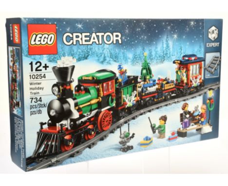 Lego 10254 Winter Village Collection - Winter Holiday Train - within Near Mint sealed packaging.
