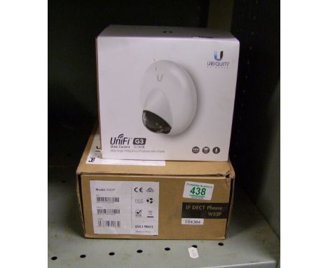 Unifi G3 dome video camera together with a IP DECT telephone (2) 