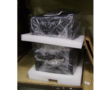 A MaUI 28 G2 speaker base together with a keyboard stand 