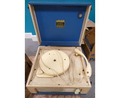 Dansette Junior model portable record player 