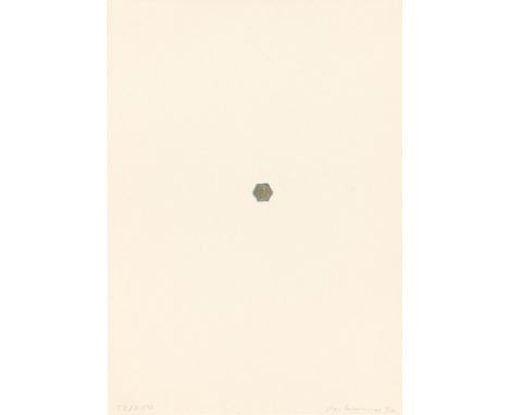 (See English version below)„Ohne Titel“. 1970Farboffset auf Papier. 44,8&nbsp;×&nbsp;32&nbsp;cm ( 17&nbsp;⅝&nbsp;×&nbsp;12&nb