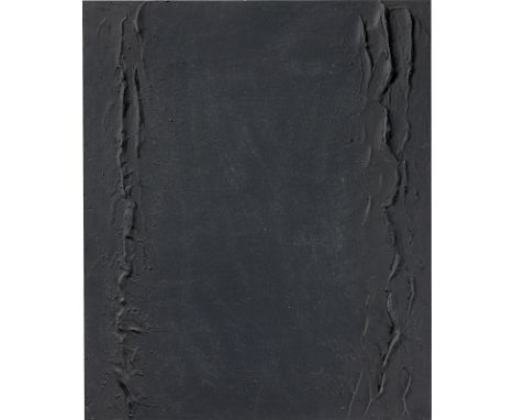 (See English version below)„no. 33“. 1960Öl auf Leinwand auf Hartfaser, in Künstlerrahmen.  50&nbsp;×&nbsp;41,5&nbsp;cm ( 19&