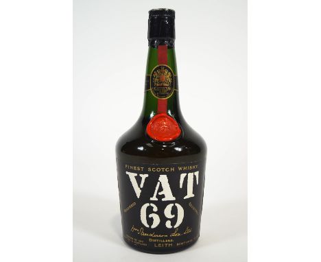 A bottle of Whisky, Finest Scotch Whisky, VAT 69, No cl stated, 70% proof (some ullage)