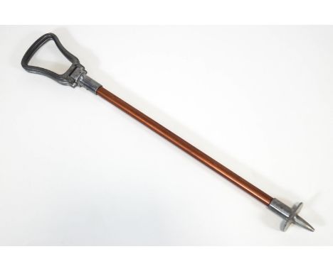 A "The Featherwate"  shooting stick, overall 69cm high